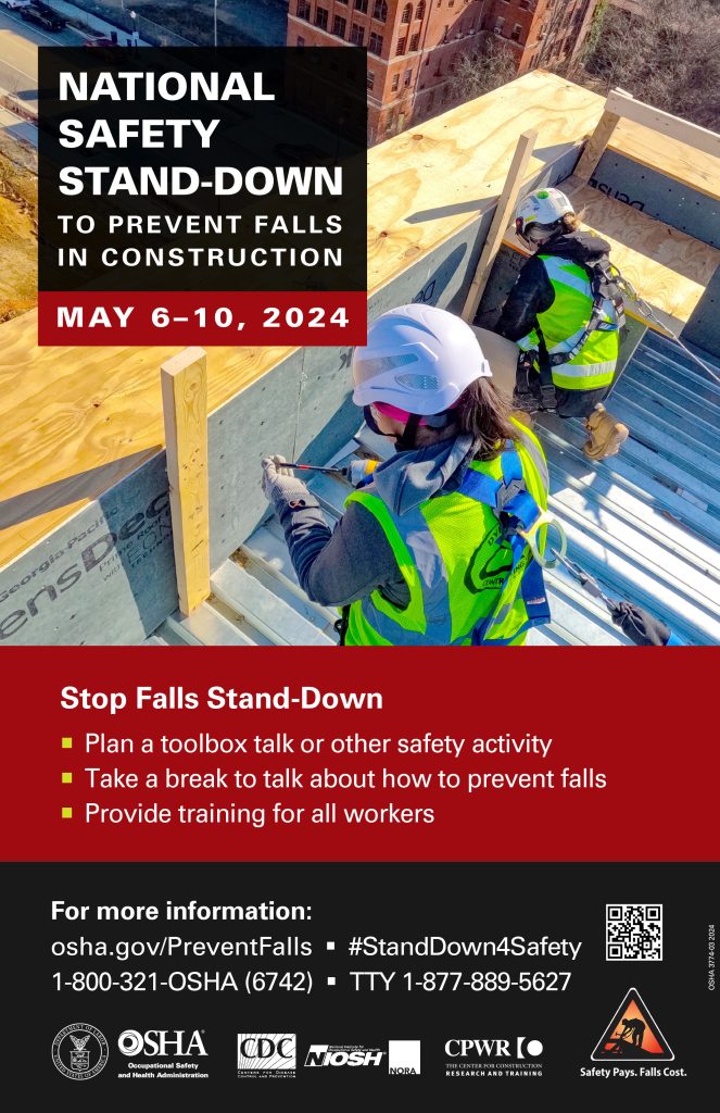 National Safety Stand Down 2024 - CAWP